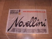 Novellini will be provided with images of their flag flying in the Arctic!